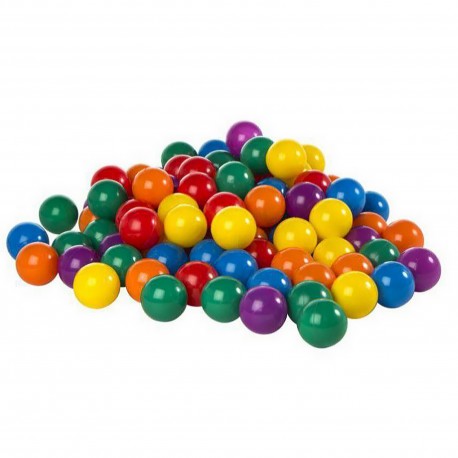 Set 50 bile colorate KotaBaby 7 cm pentru centru joaca