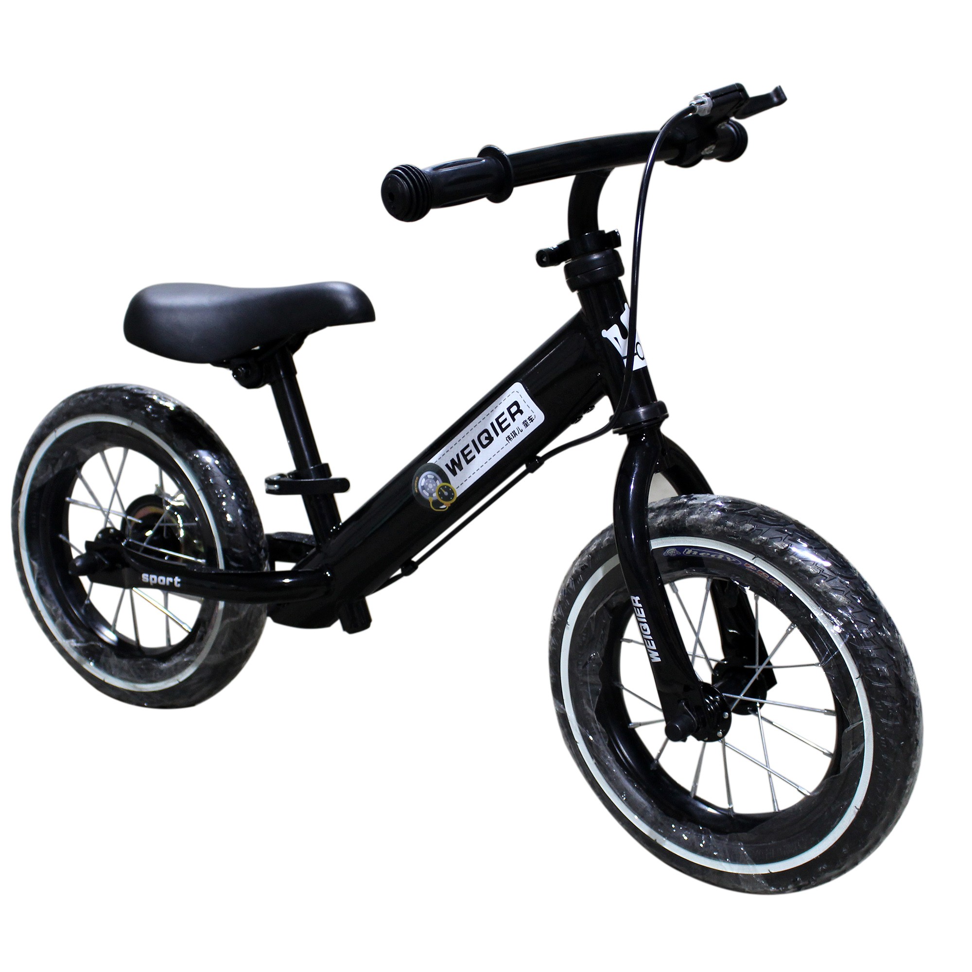 Bicicleta Premium fara pedale KotaBaby Neagra