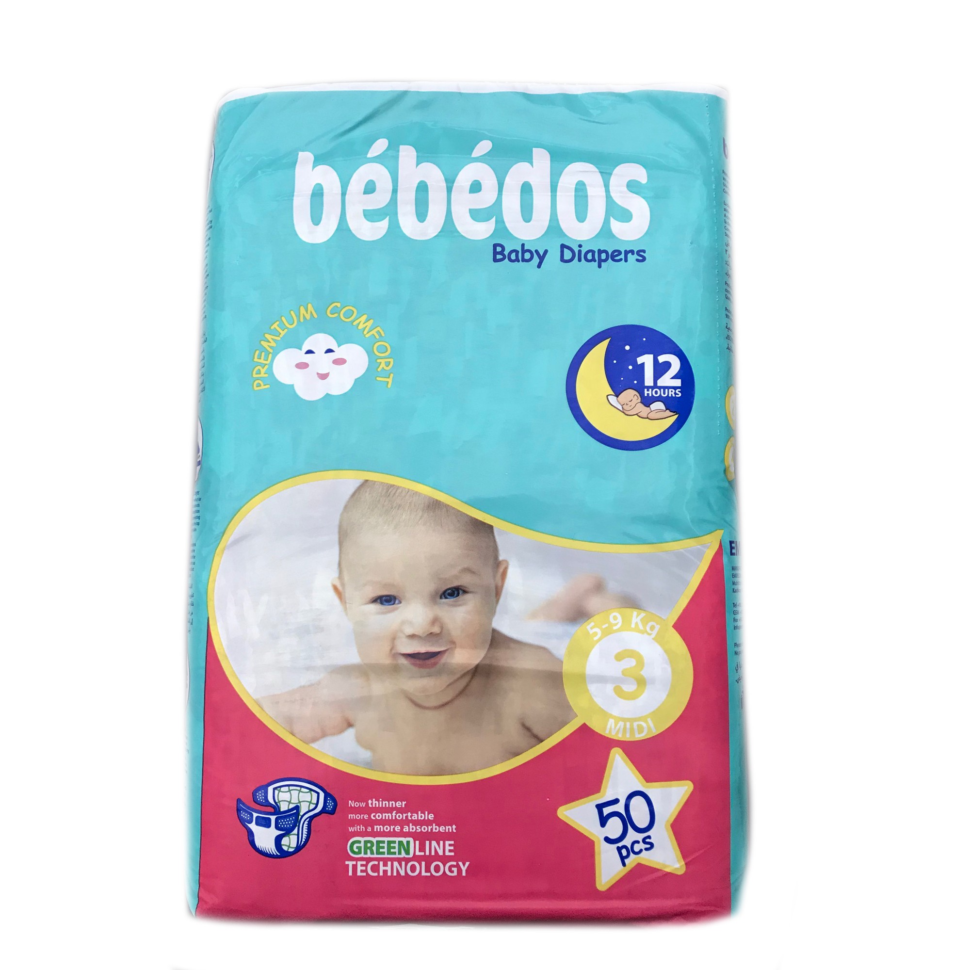 Scutece de unica folosinta midi 5-9 Kg KotaBaby
