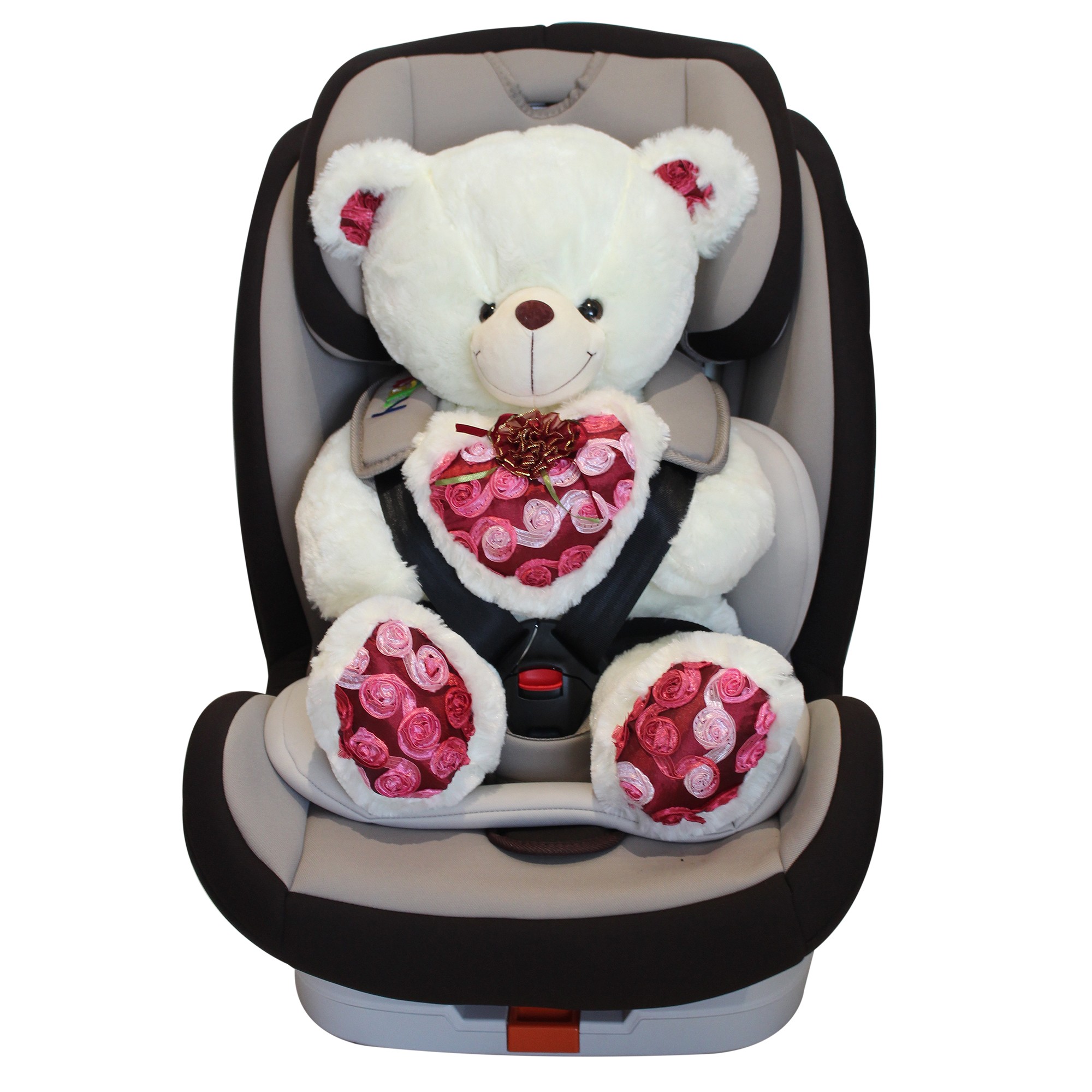 Scaun auto Kota Baby ISOFIX pozitie somn Dolce Bambino 9-36kg + Ursulet plus 55 cm cadou