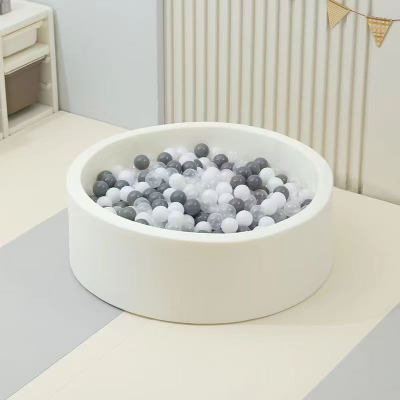 Piscina uscata Soft Touch KotaBaby Alb cu 200 de bile